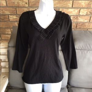 Cable & Gauge Sweater Sz M